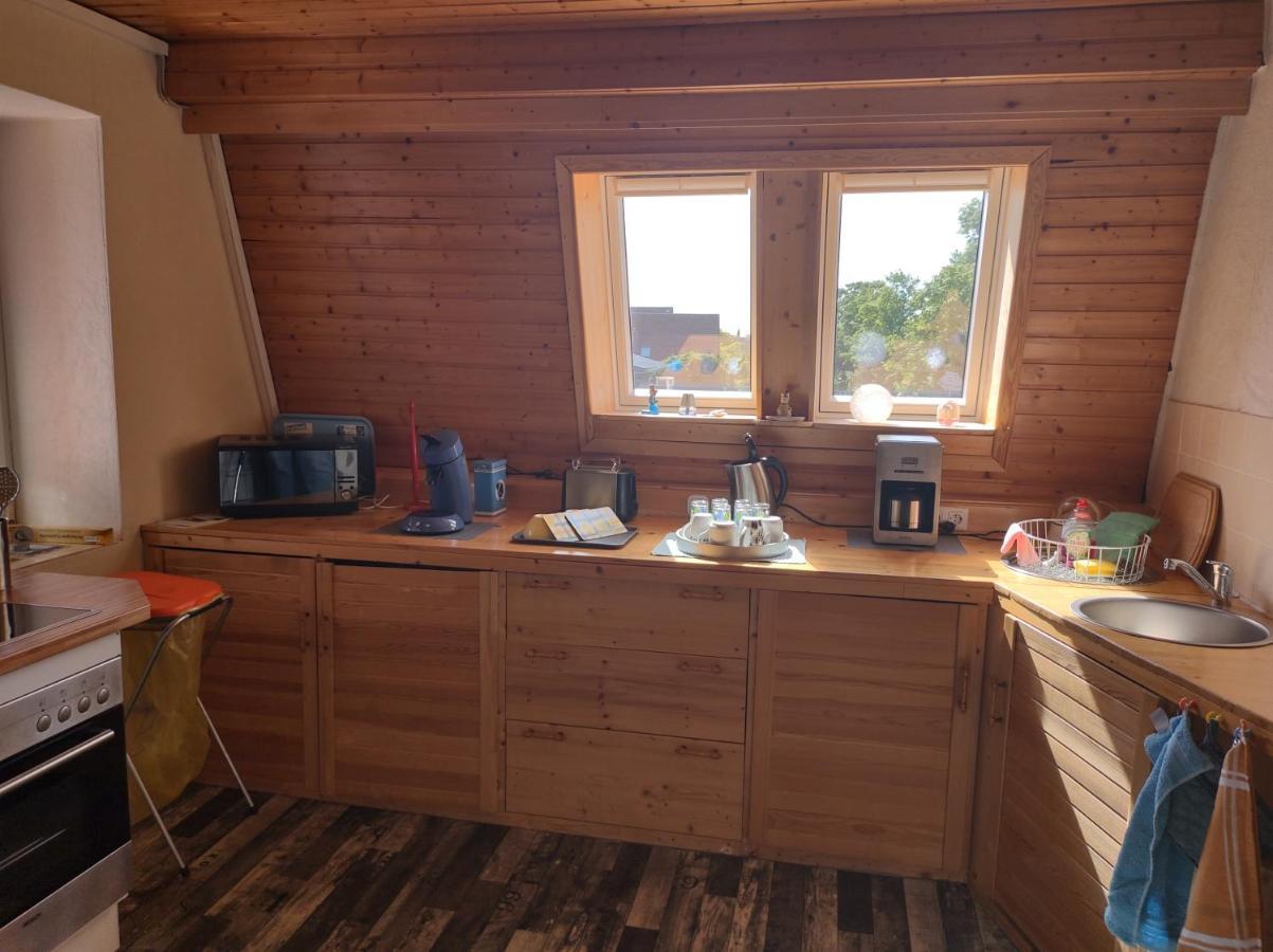 Ferienwohnung Nixe Sandstedt Exterior foto